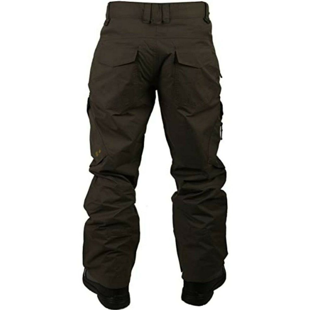 Ripzone Mens Gray Insulated Pockets‎ Button Ski Snowboarding Pants Size Large